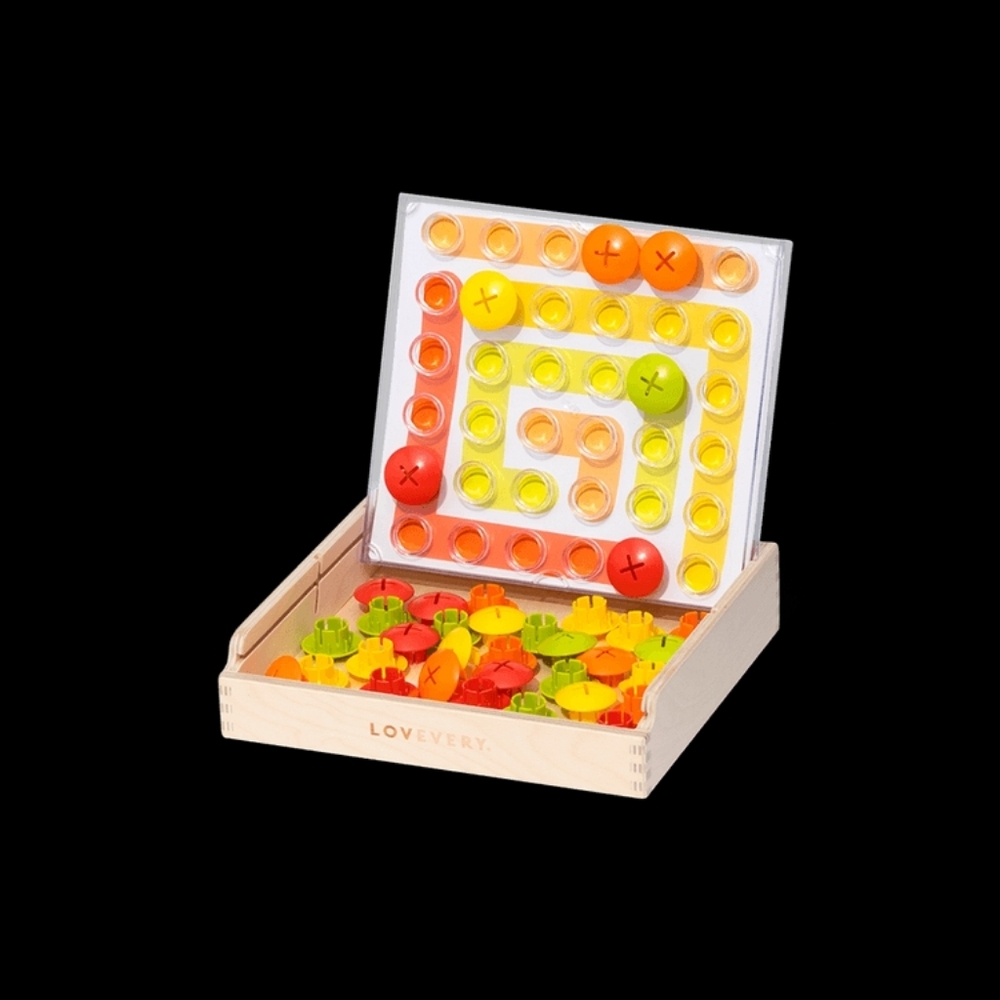 Lovevery Mosaic Button Board